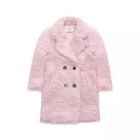 Teddy Coat pink