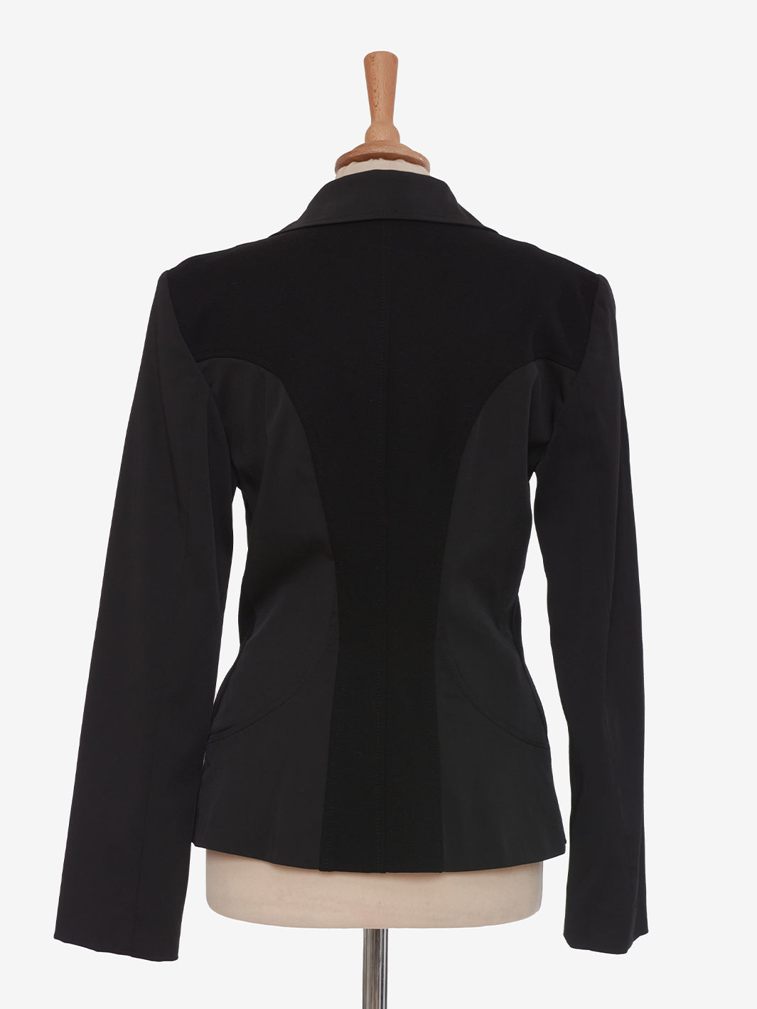 Thierry Mugler Tailleur with cloth inserts and zipper