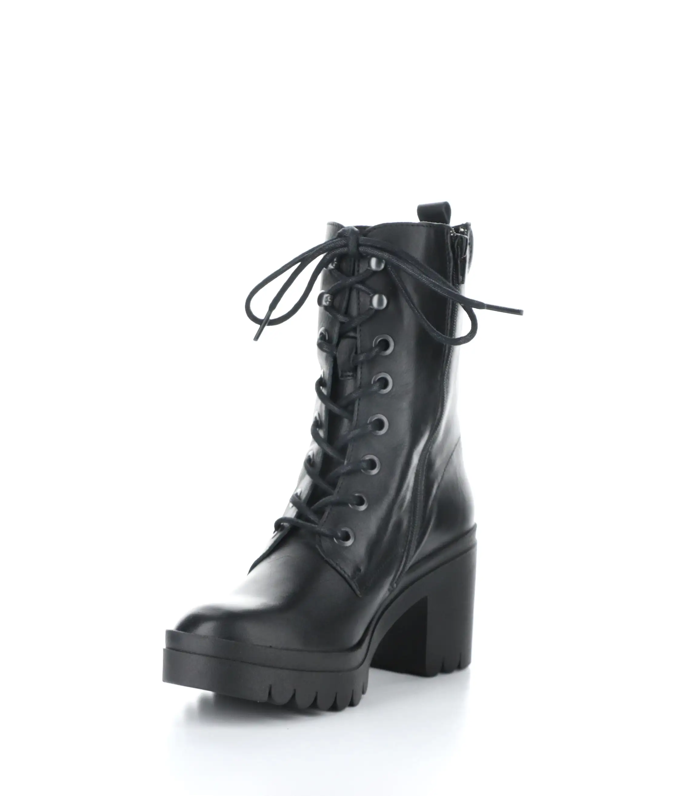 TIEL642FLY 006 BLACK Lace-up Boots