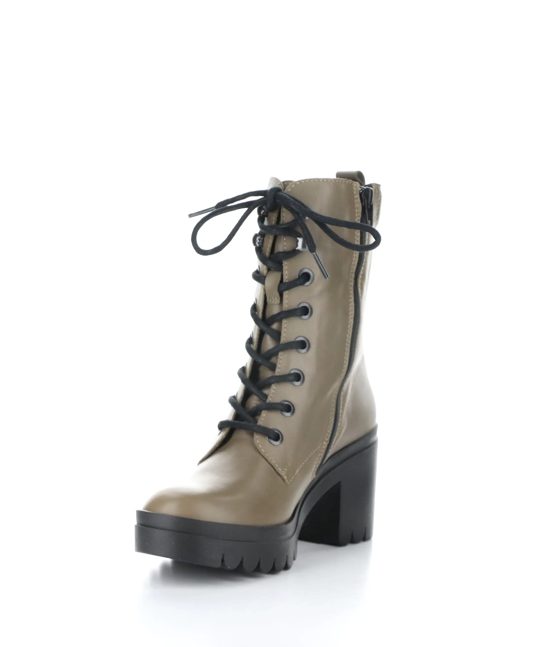 TIEL642FLY 007 TAUPE Lace-up Boots