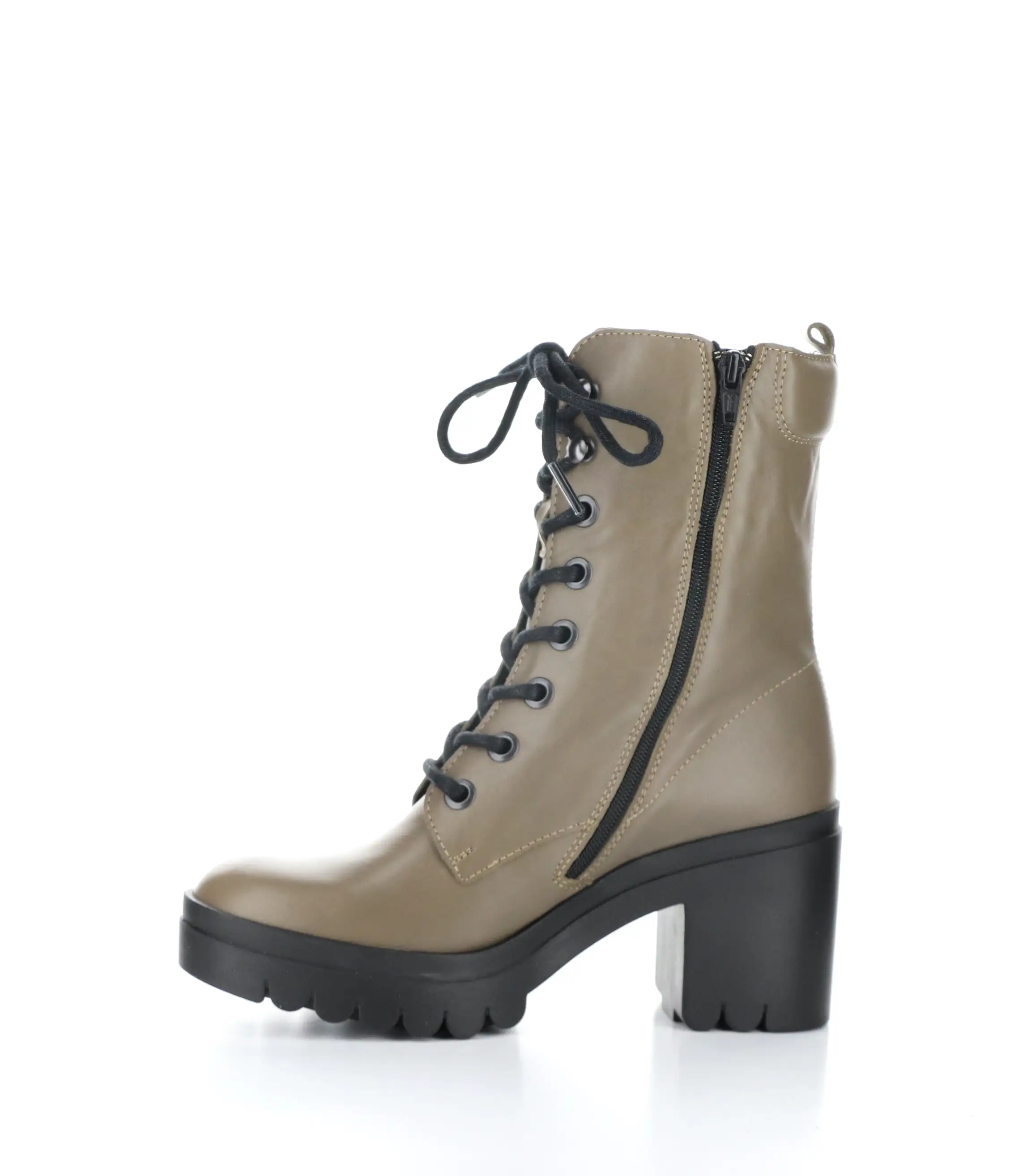 TIEL642FLY 007 TAUPE Lace-up Boots