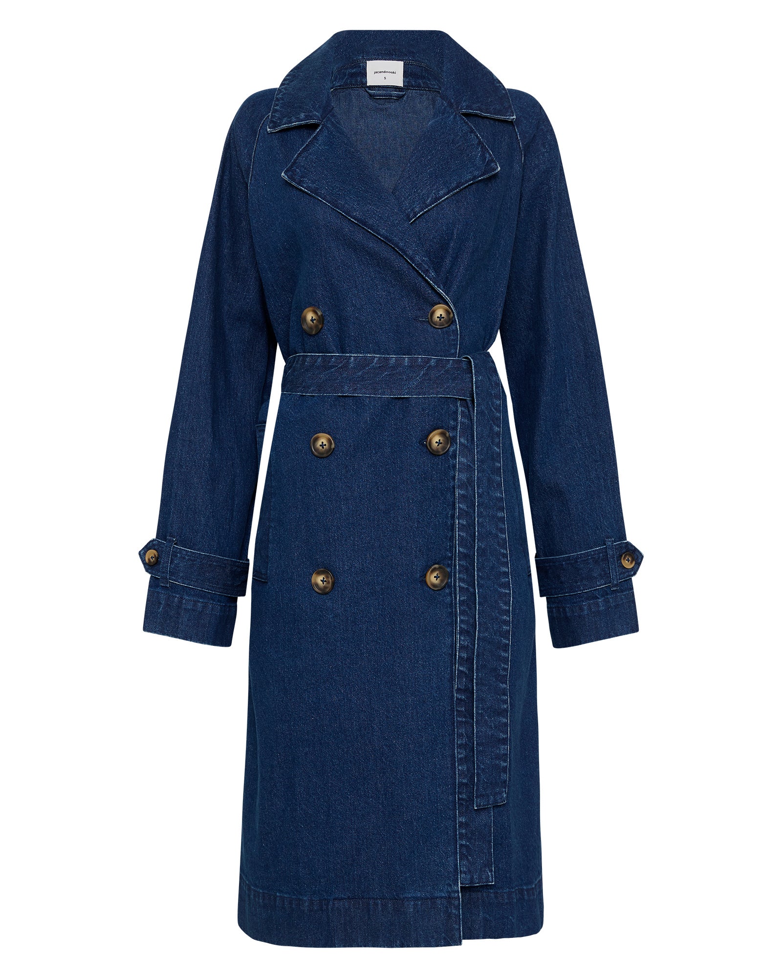 TRENCH COAT - DARK INDIGO