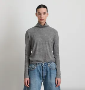 Turtleneck - Heather Grey