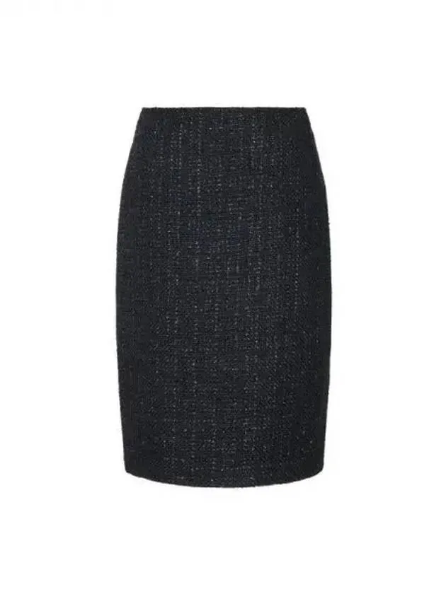 Women s Twinkle Tweed Skirt Black 270679