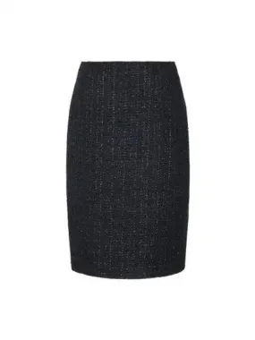 Women s Twinkle Tweed Skirt Black 270679