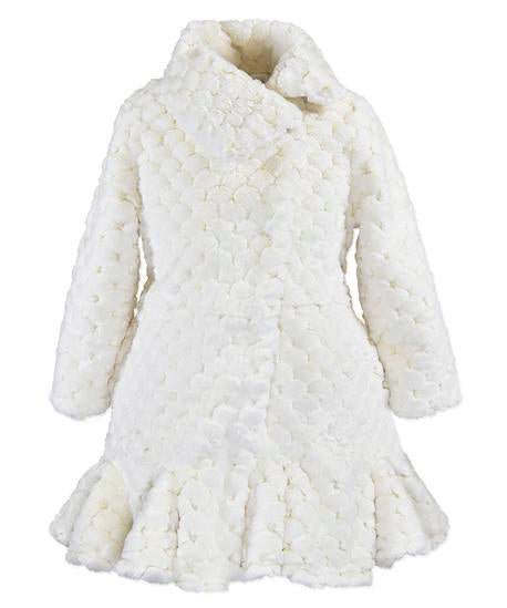 Wrap Collar Coat - Marshmallow