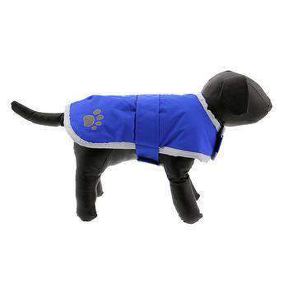 Zack and Zoey Nor’easter Dog Blanket Coat - Blue