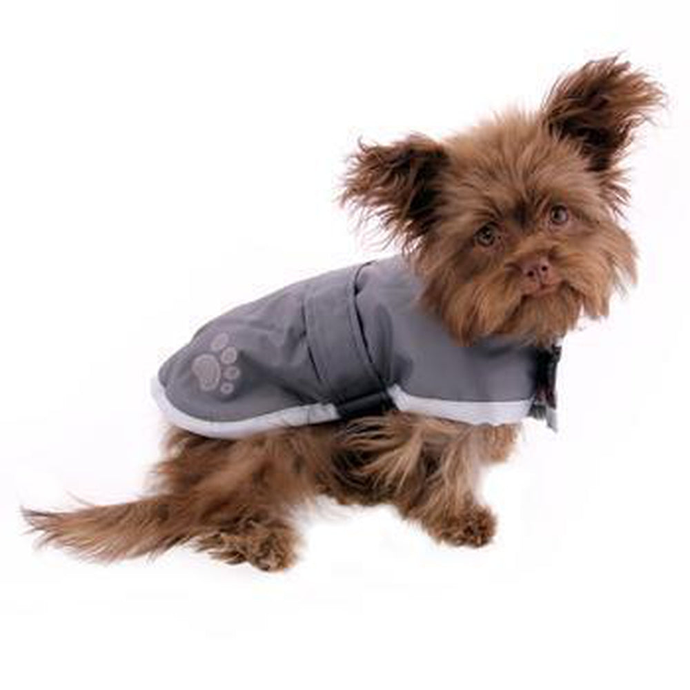 Zack and Zoey Nor’easter Dog Blanket Coat - Gray