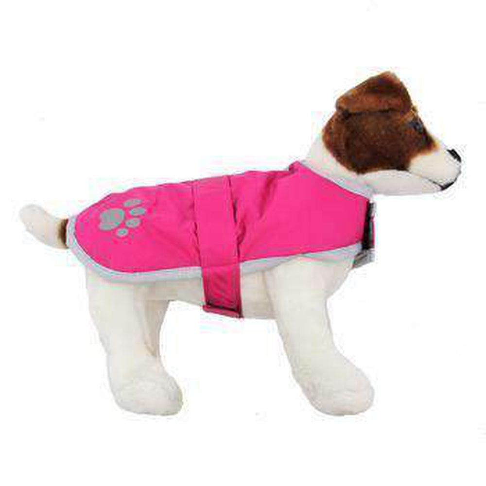 Zack and Zoey Nor’easter Dog Blanket Coat - Pink