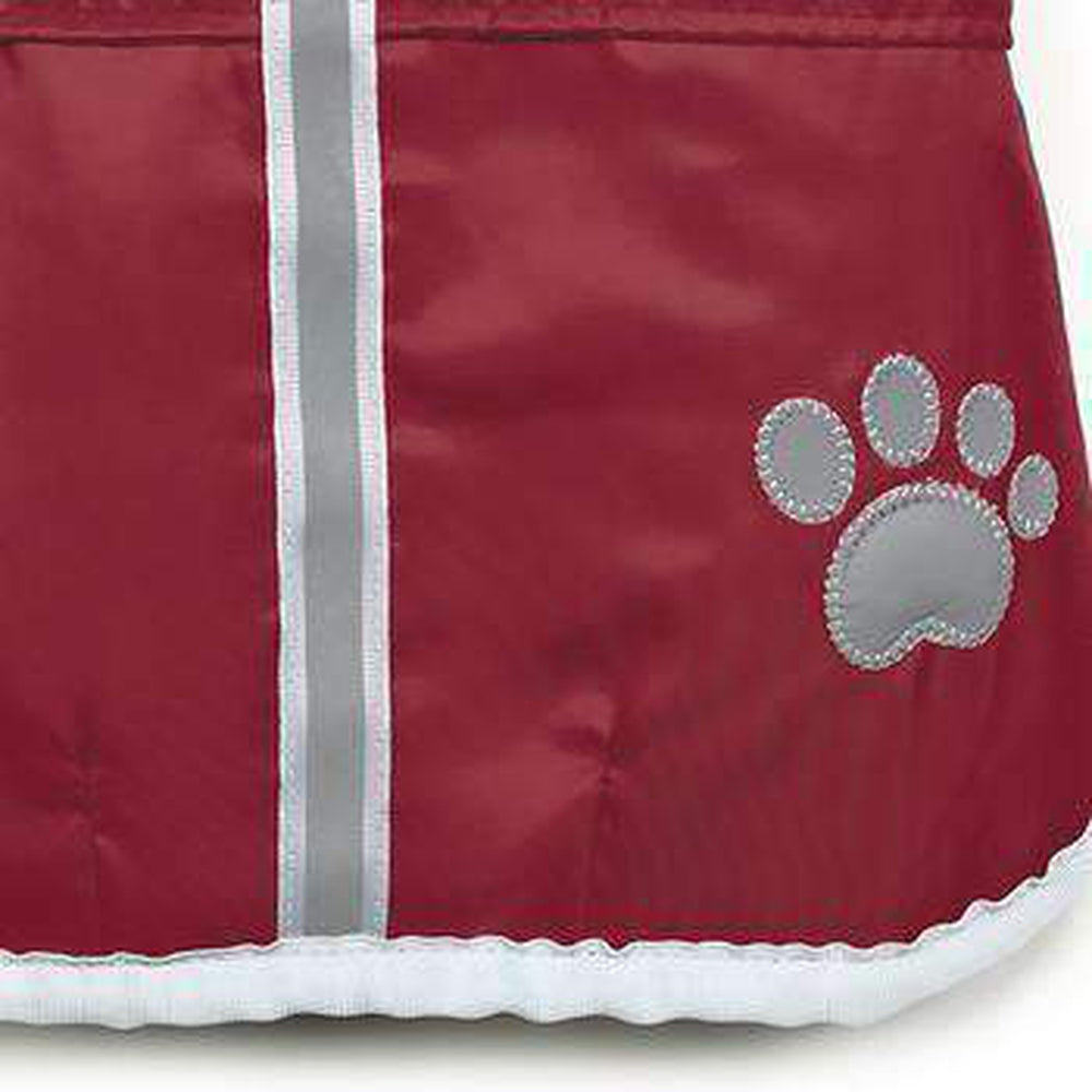 Zack and Zoey ThermaPet Nor'Easter Dog Coat - Burgundy