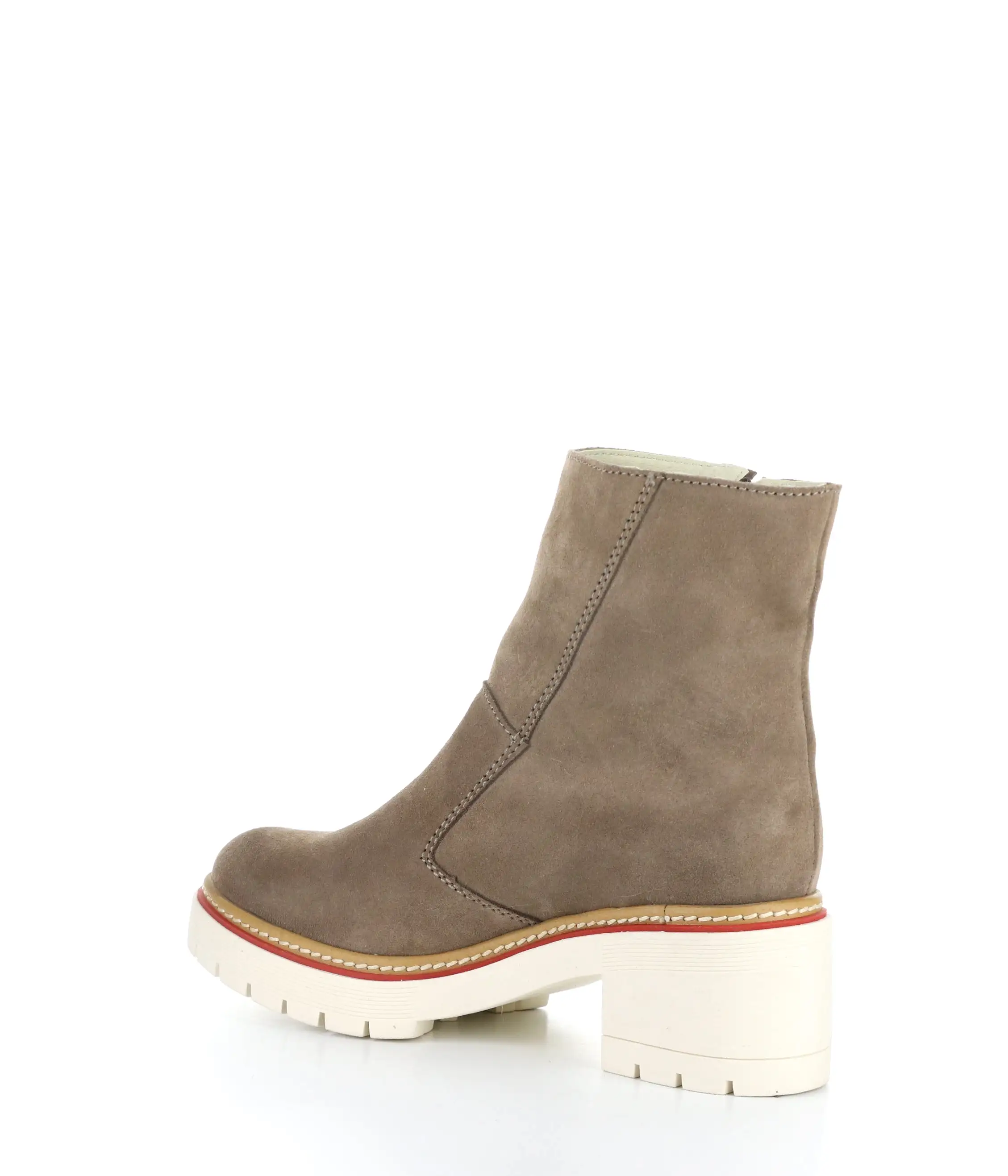 ZAP TAUPE Round Toe Boots